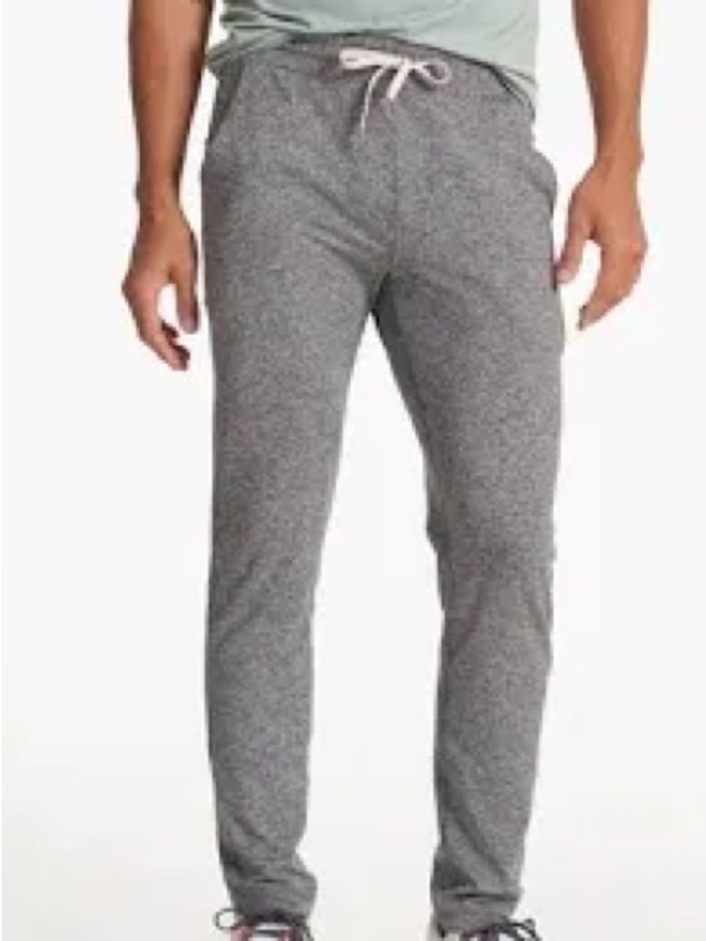 Vuori Men’s Ponto Performance Pant 30" Heather Gray Size Medium